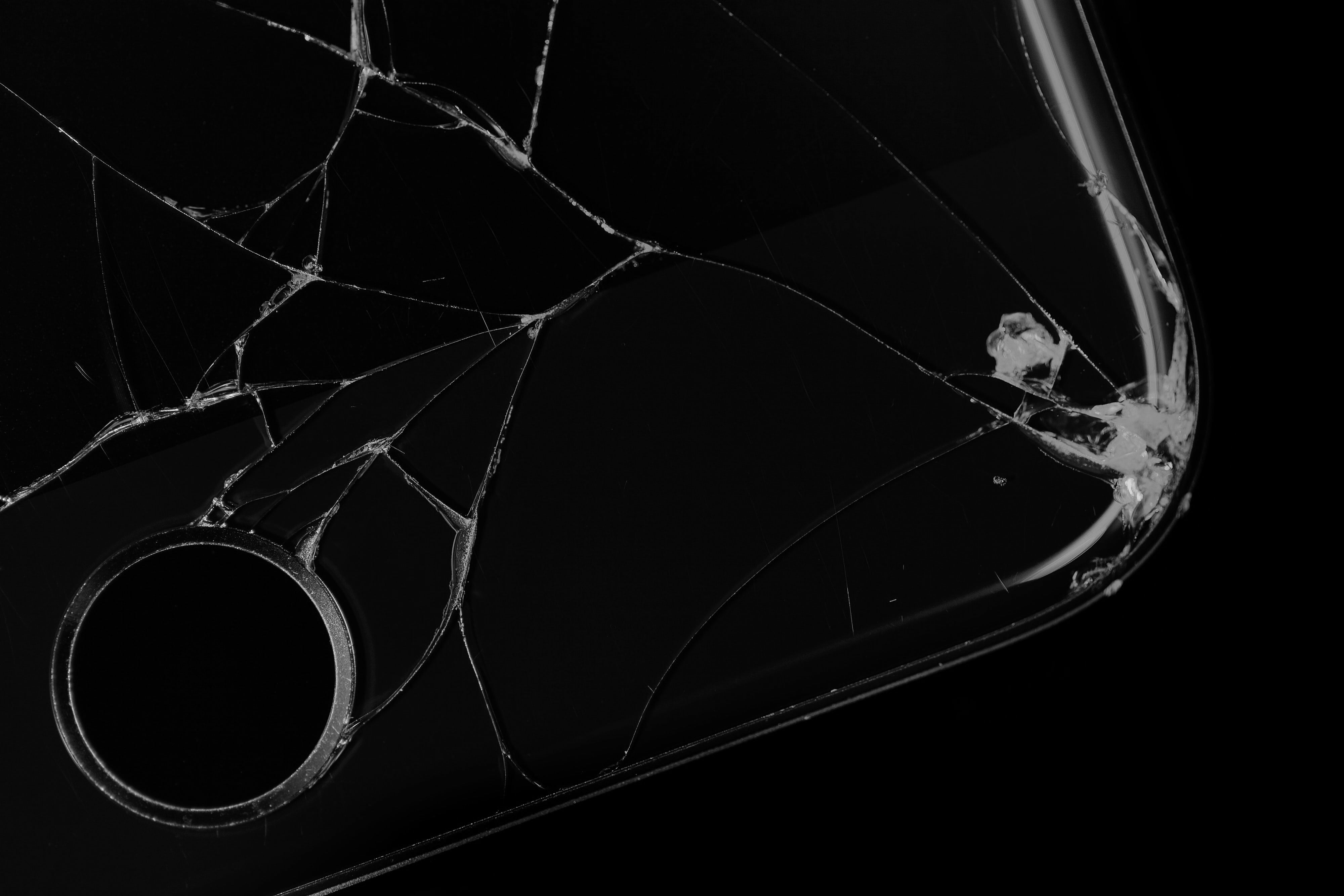 Cracked screen